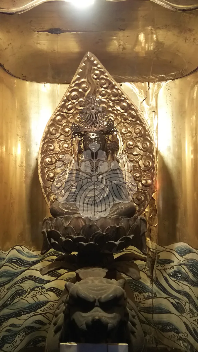 常在寺の文殊師利菩薩像